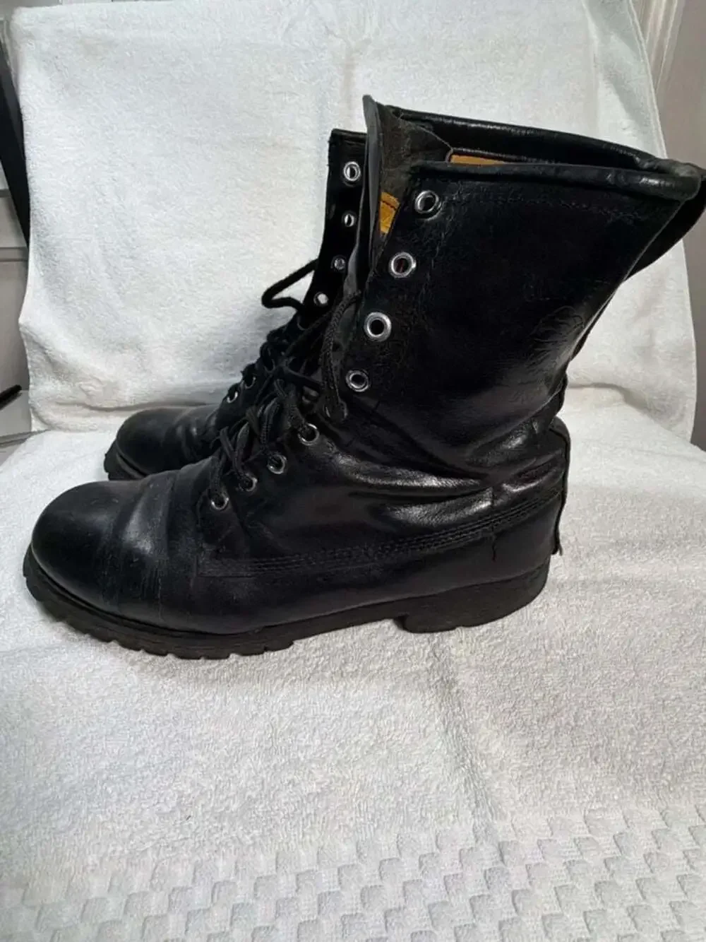 Vintage Chippewa 29370P Men's Leather Combat/Paratrooper Boots